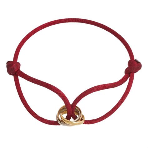 cartier trinity bracelet price|cartier bracelet with red string.